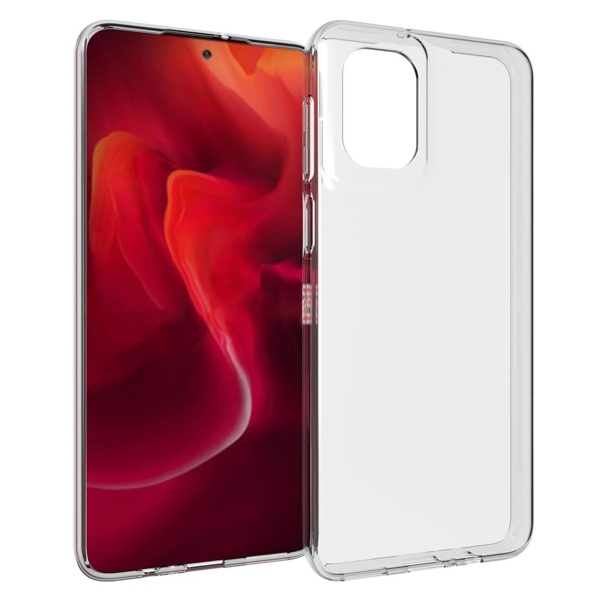 EIDERWOOD Motorola Moto G55 5G - Klar Myk Plast Etui