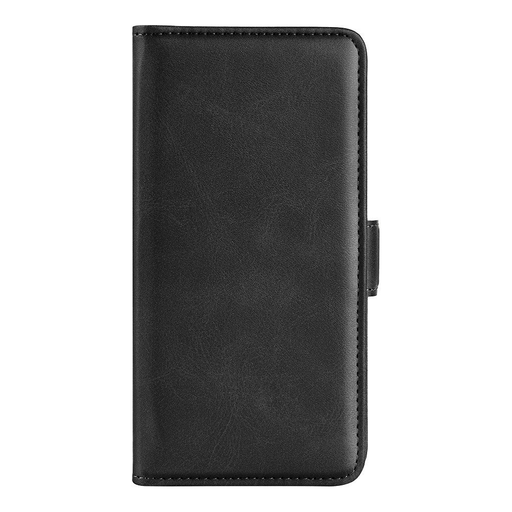 EIDERWOOD Xiaomi Redmi 14C / Poco C75 Kunstskinn Flip Deksel med Kortholder & Ståfunksjon - Svart