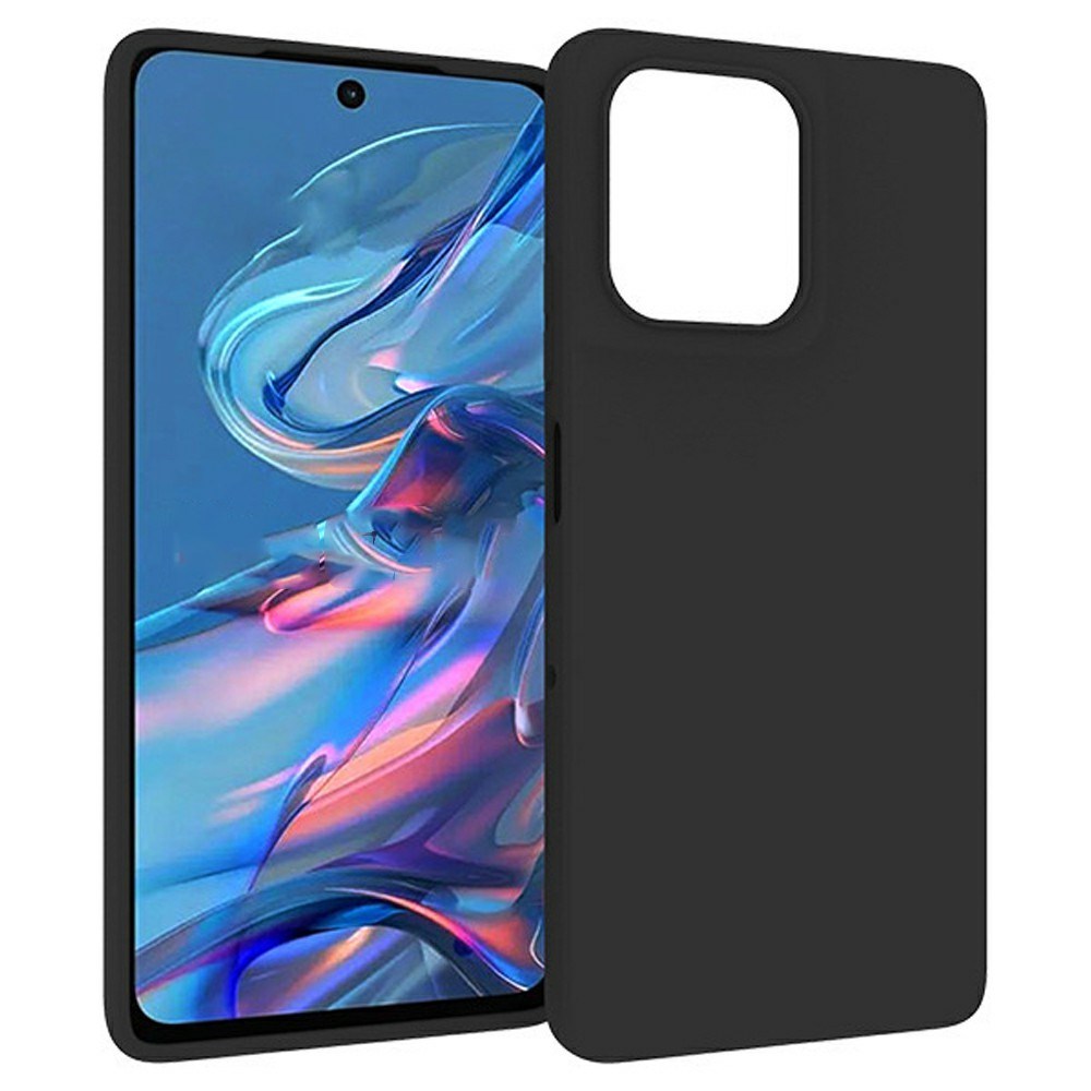 EIDERWOOD Motorola Moto G75 (5G) Fleksibelt Plast Deksel - Svart