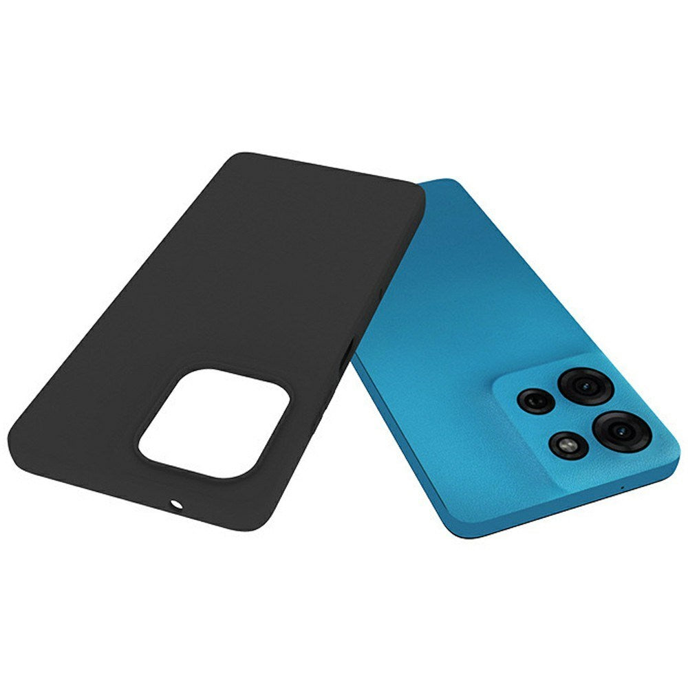 EIDERWOOD Motorola Moto G75 (5G) Fleksibelt Plast Deksel - Svart