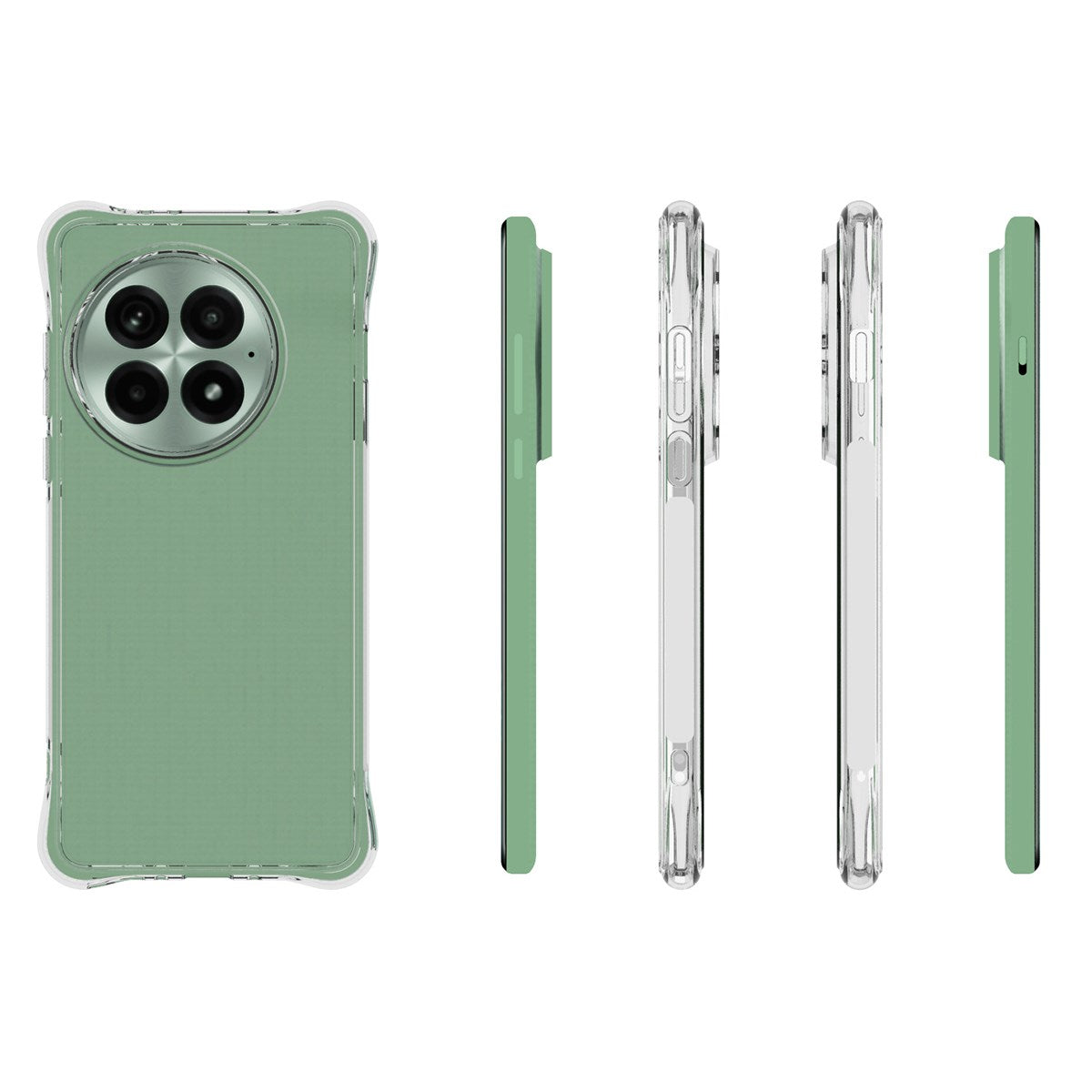 EIDERWOOD OnePlus 13 Fleksibelt Plast Deksel - Gjennomsiktig