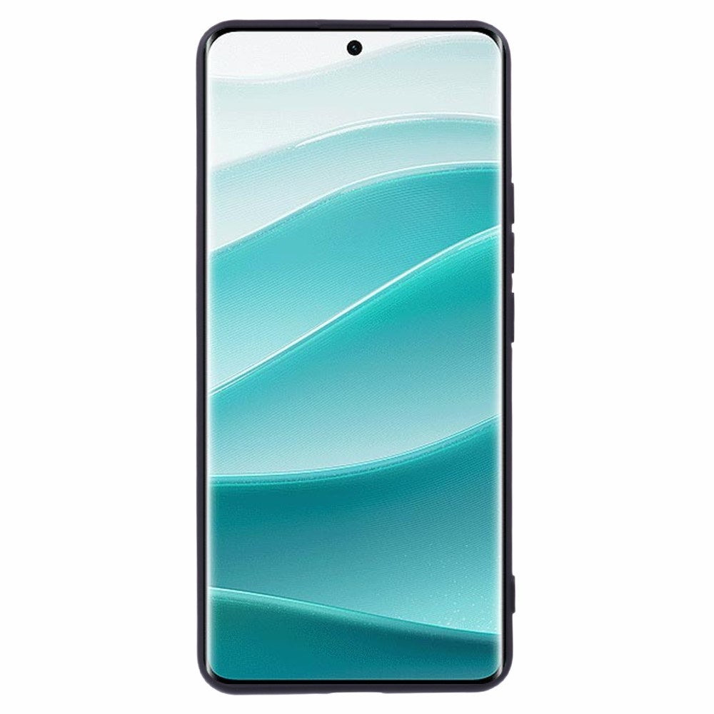 EIDERWOOD Xiaomi Redmi Note 14 Pro+ Fôret Fleksibelt Plast Deksel - Svart