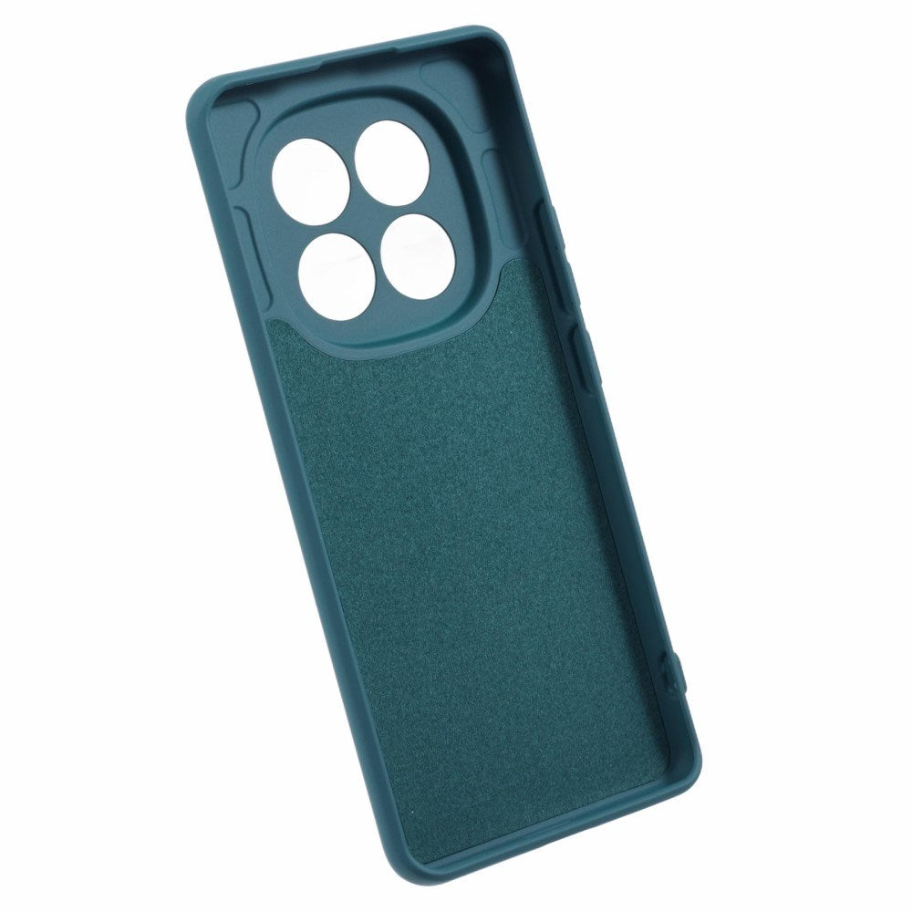 EIDERWOOD Xiaomi Redmi Note 14 Pro+ Fôret Fleksibelt Plast Deksel - Mørk Grønn