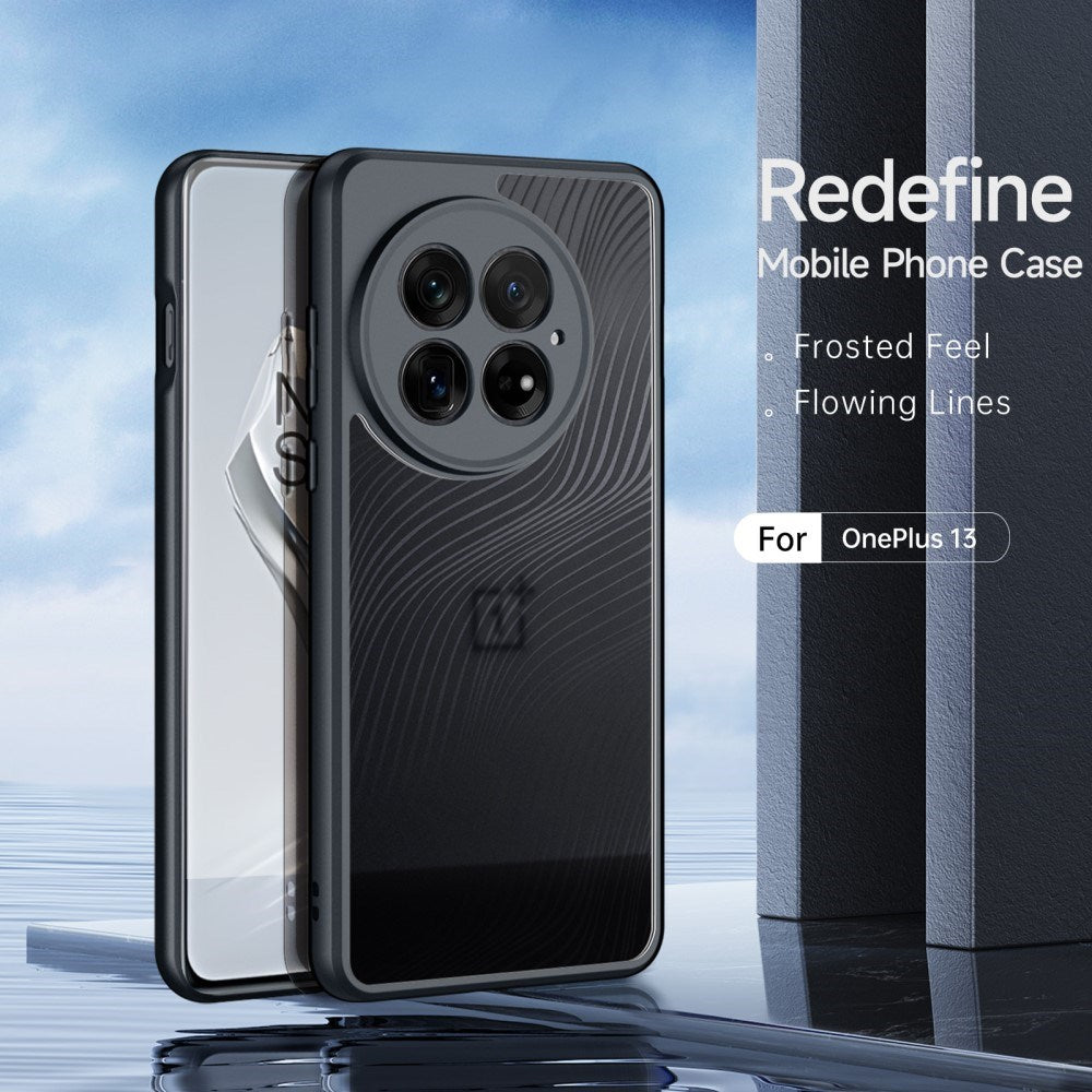 OnePlus 13 DUX DUCIS Aimo Series Plast Deksel - Gjennomsiktig / Svart