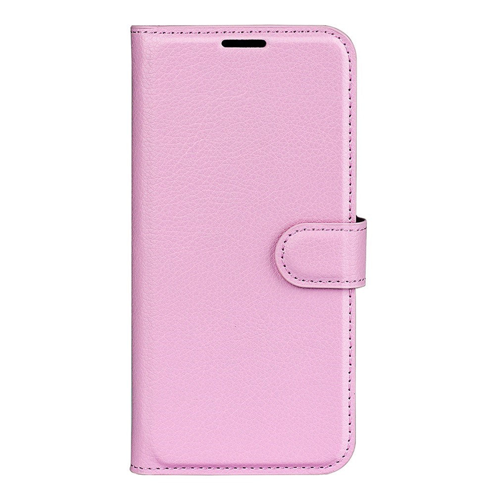 EIDERWOOD Motorola Moto G75 (5G) Kunstskinn Flip Deksel m. Kortholder & Ståfunksjon - Rosa