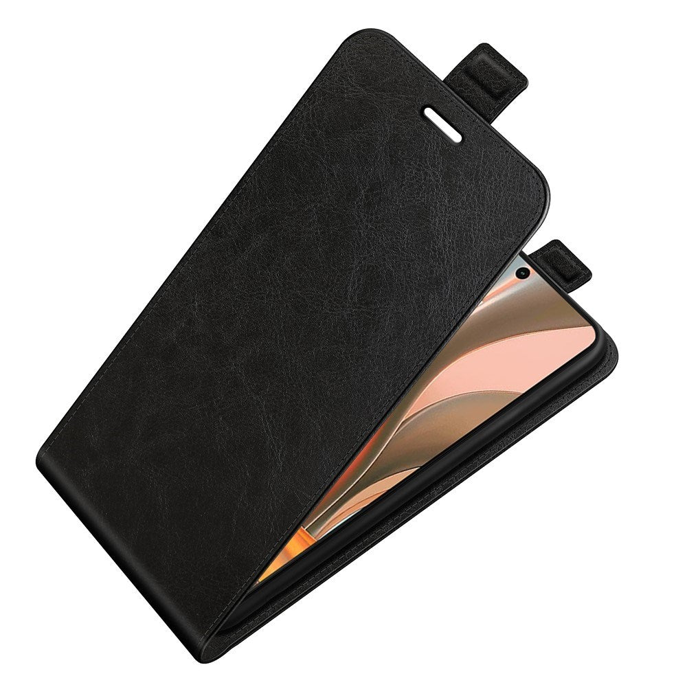 EIDERWOOD Motorola Moto G75 5G Etui med Kortlommer – Vertikal Flip Kunstlær Etui - Svart