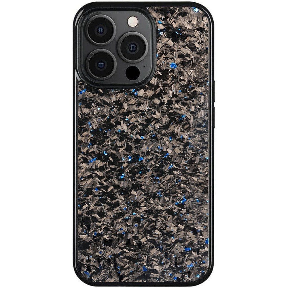 iPhone 12 / 12 Pro EIDERWOOD Sklisikkert Aramidfibre Deksel - MagSafe Kompatibel - Blå