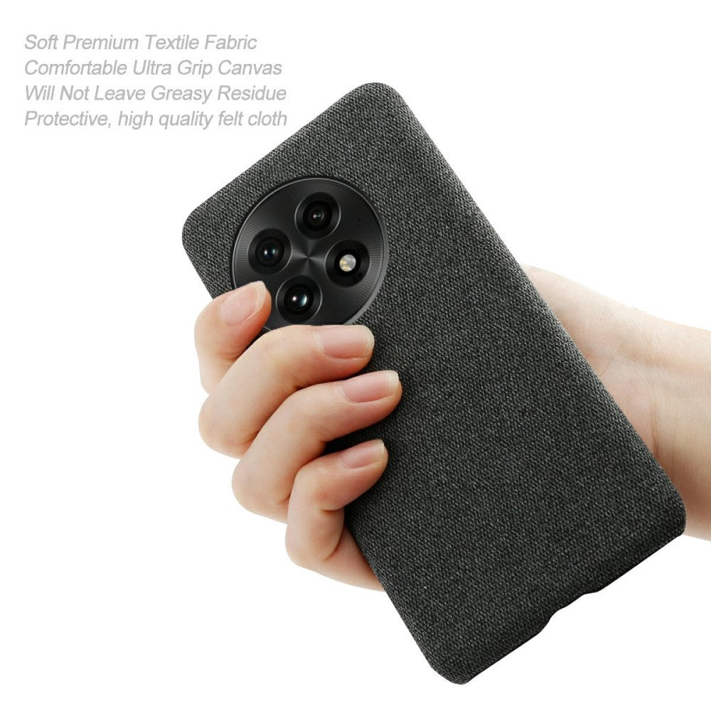 EIDERWOOD Stofdekket Plast Deksel - OnePlus 13 - Svart