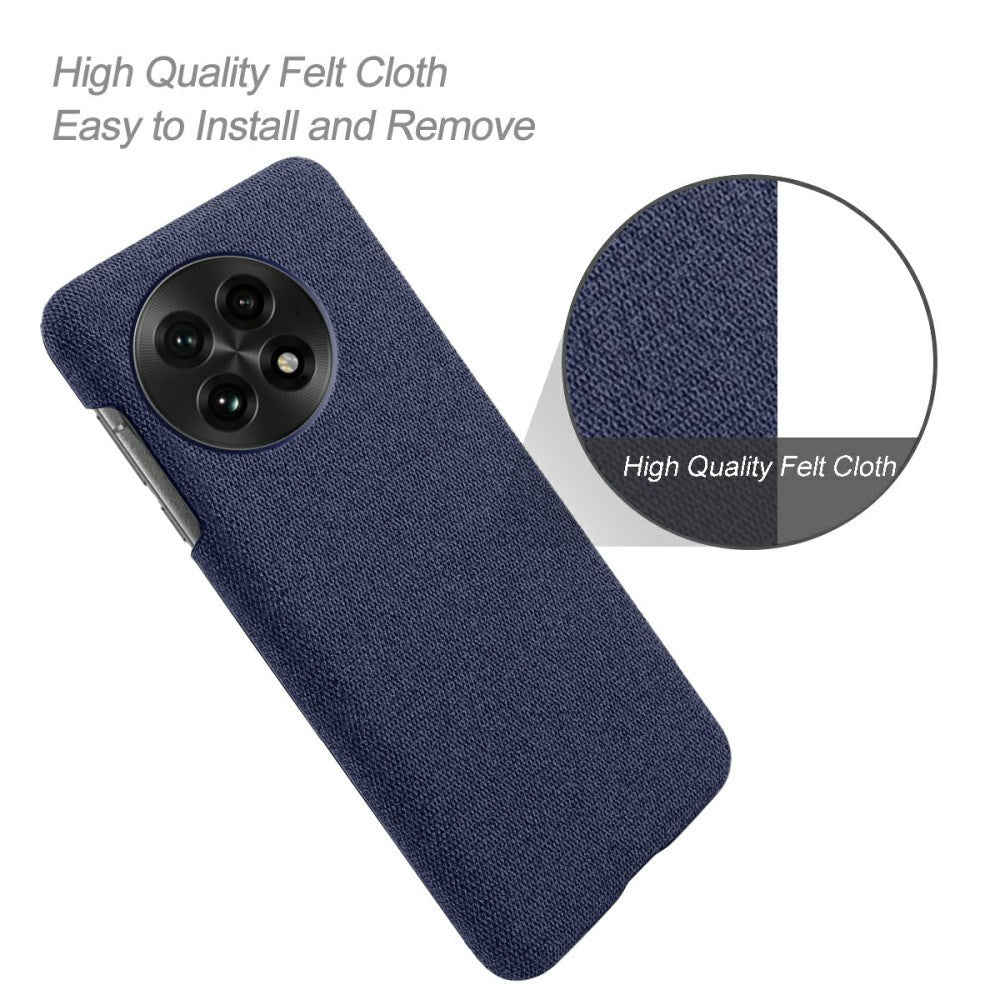 EIDERWOOD Stofdekket Plast Deksel - OnePlus 13 - Blå