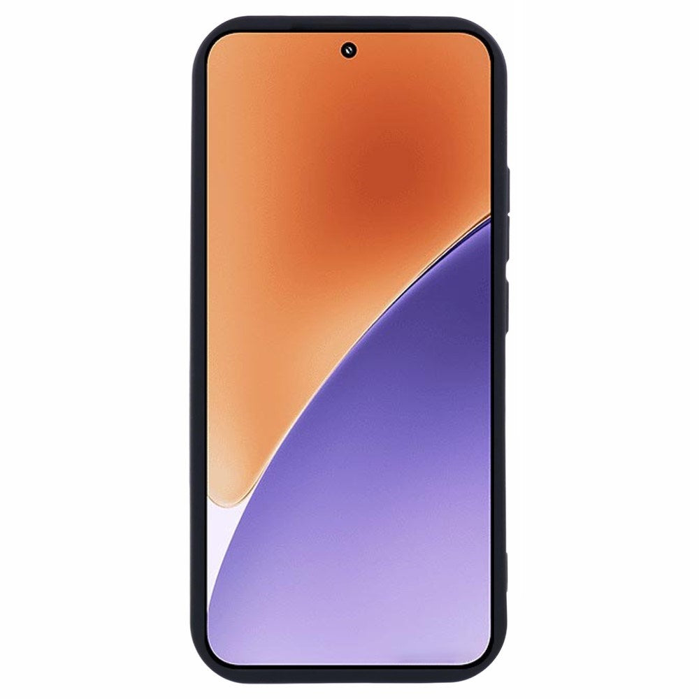 EIDERWOOD Xiaomi 15 Anti-Slip Fleksibelt Plast Deksel - Svart
