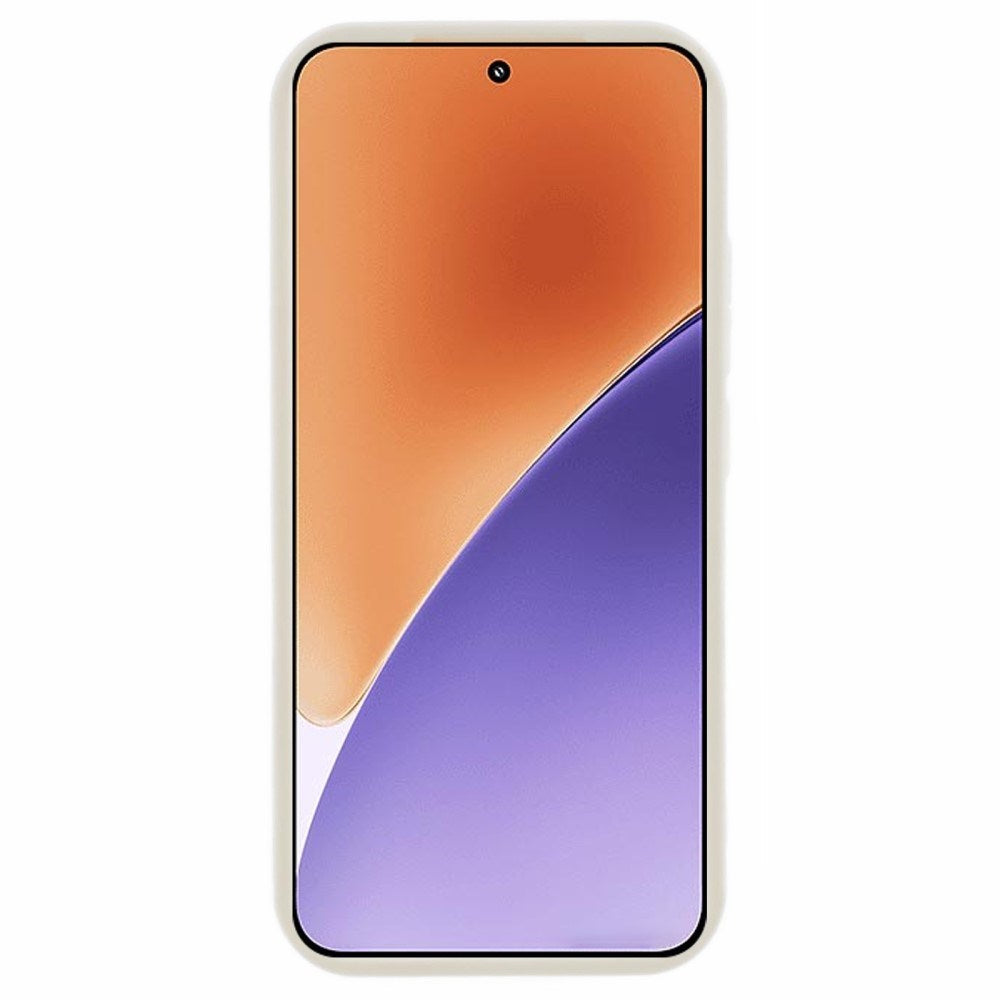 EIDERWOOD Xiaomi 15 Anti-Slip Fleksibelt Plast Deksel - Hvit