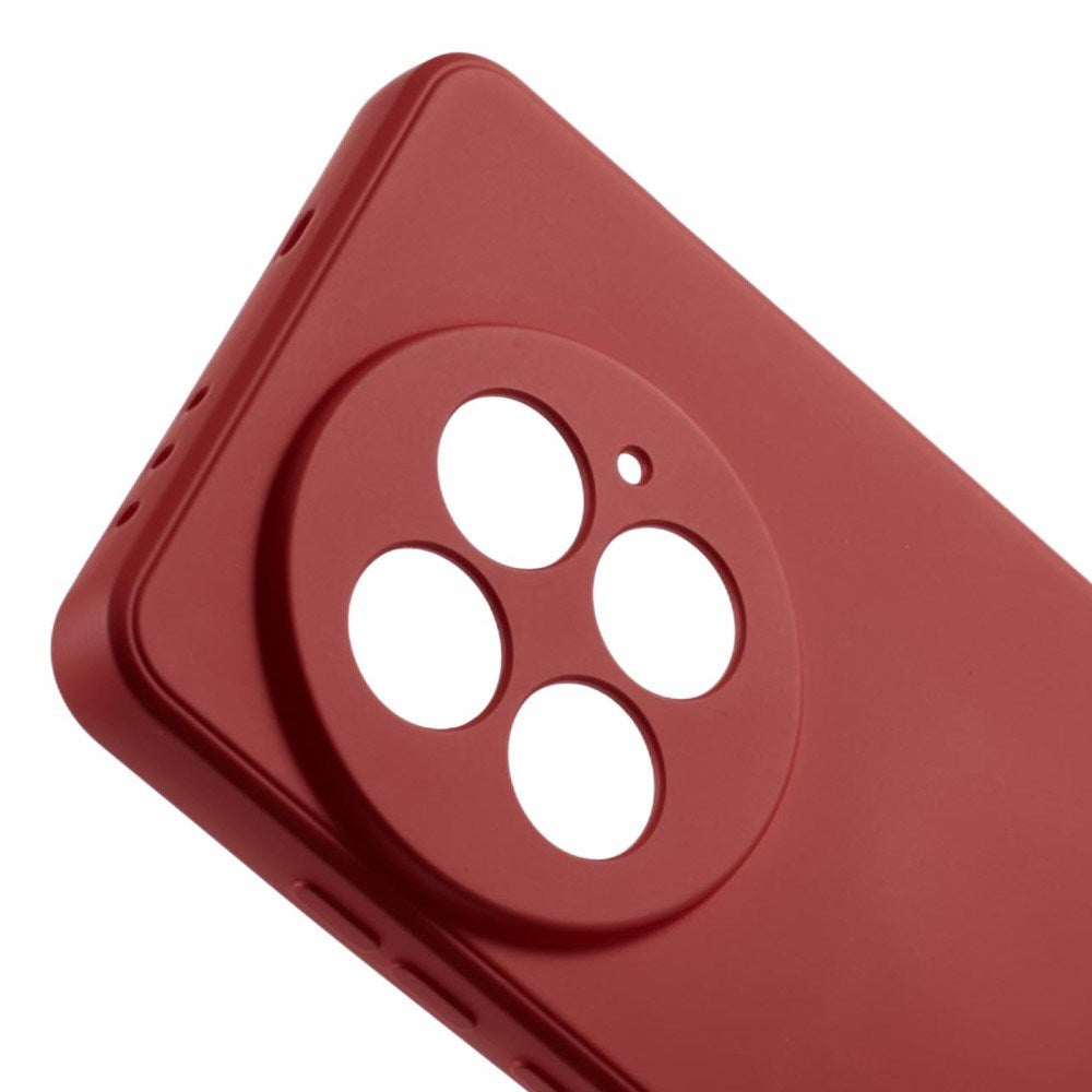 EIDERWOOD OnePlus 13 Fôret Fleksibelt Plast Deksel - Mørkerød