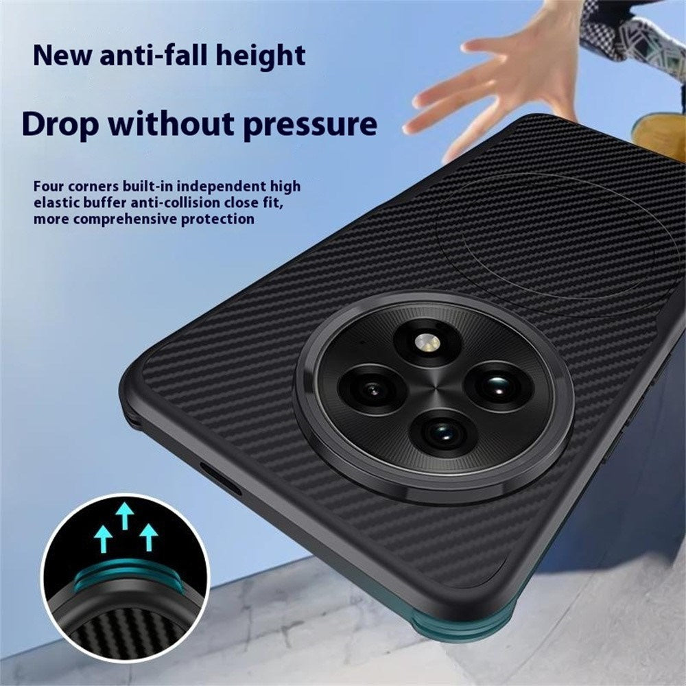 EIDERWOOD OnePlus 13 Carbon Plast Deksel - MagSafe Kompatibel - Svart