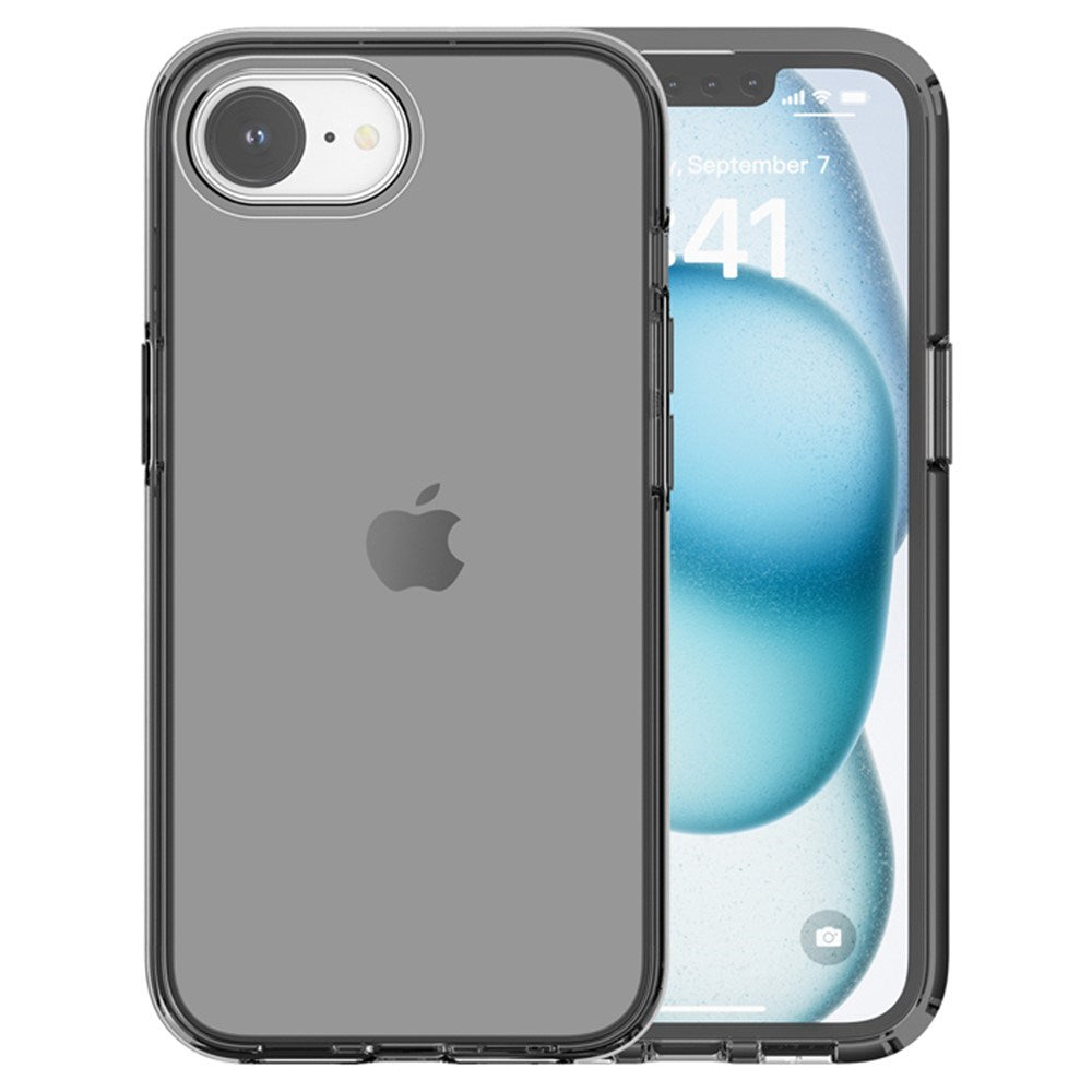 EIDERWOOD iPhone 17e / 16e Hybrid Plast Deksel - Gjennomsiktig / Svart