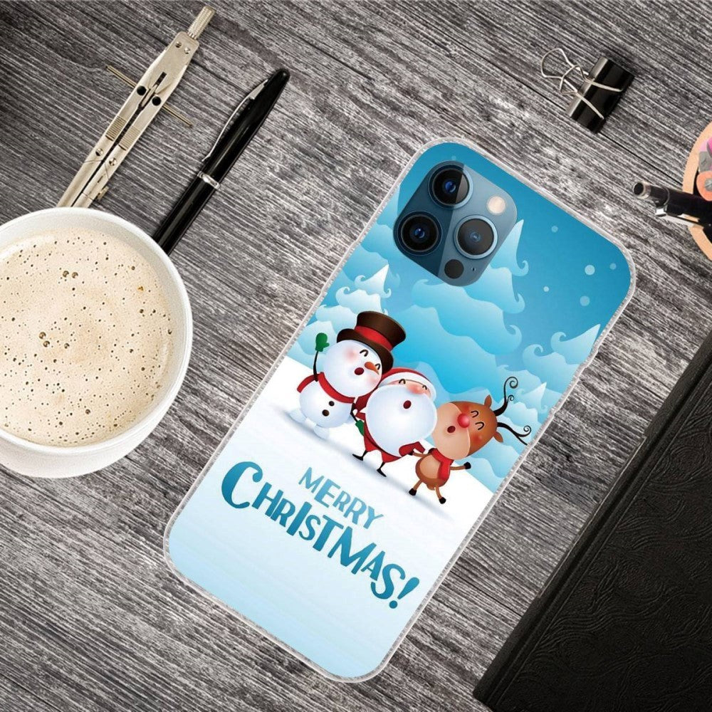 iPhone 14 Pro TPU Plast Jul Deksel - Venner i Snøen