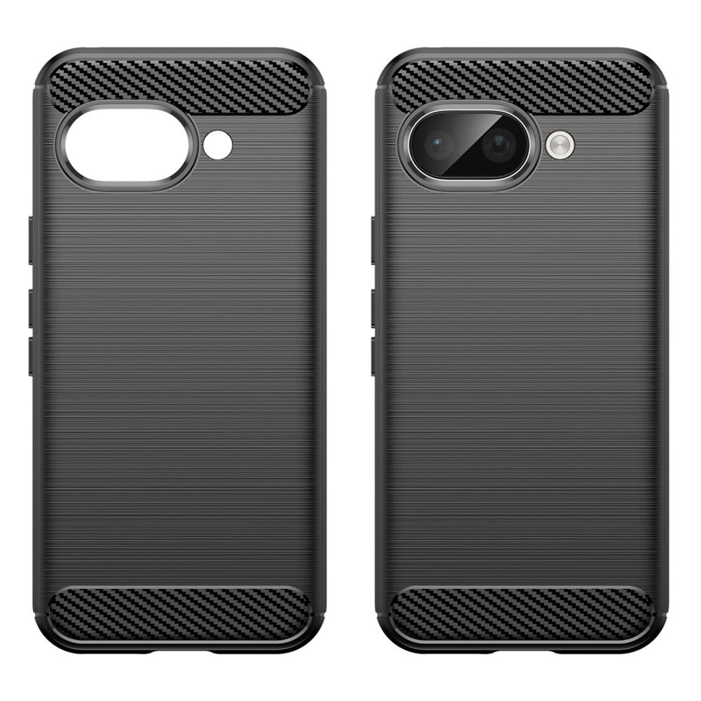 EIDERWOOD Google Pixel 9a Brushed Carbon Deksel - Svart