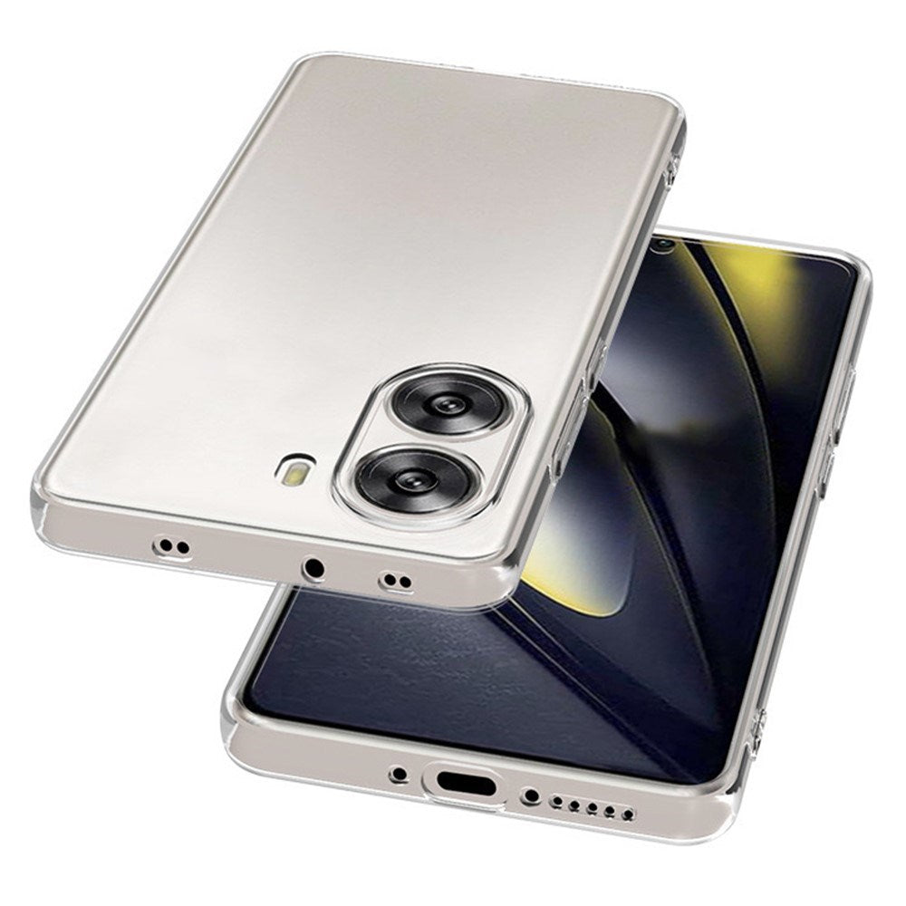 EIDERWOOD Xiaomi Poco X7 Pro Fleksibelt Plast Deksel - Gjennomsiktig