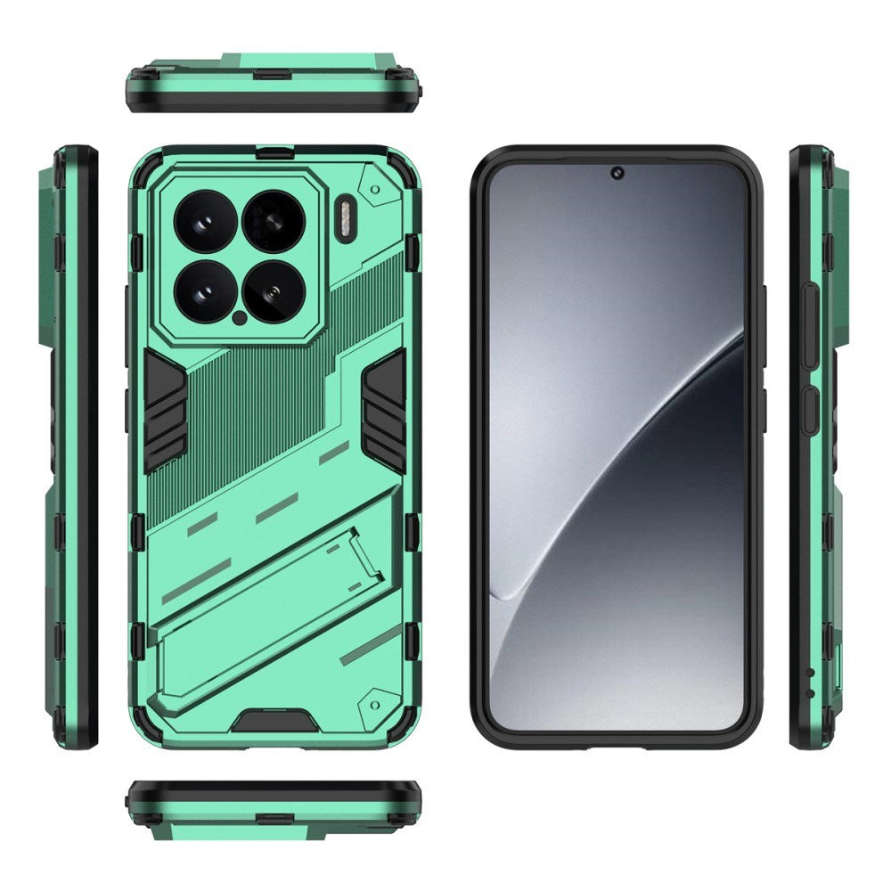 EIDERWOOD Xiaomi 15 Håndverker Deksel m. Kickstand - Grønn