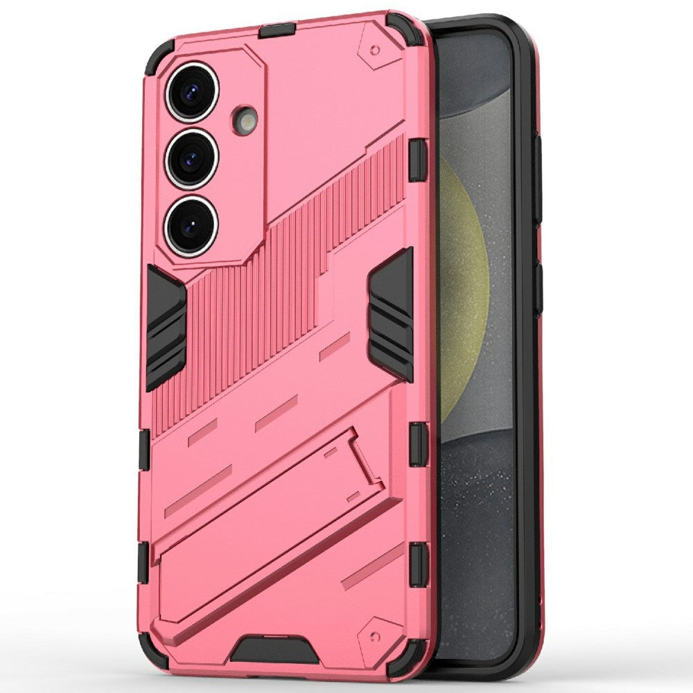 EIDERWOOD Samsung Galaxy A56 (5G) Hantverkarskydd med Inbyggt Ställ - Rosa