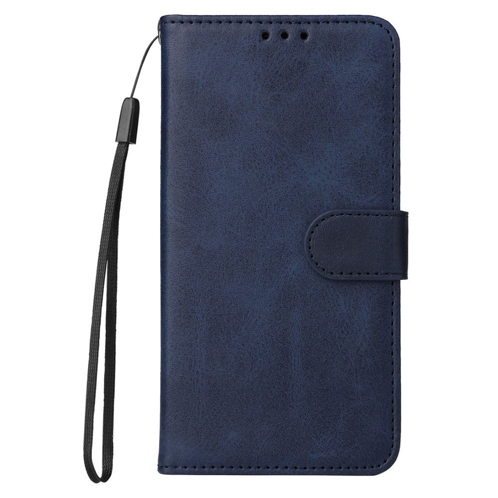 EIDERWOOD Honor Magic7 Lite Kunstskinn Flip Deksel m. Stropp - Blå