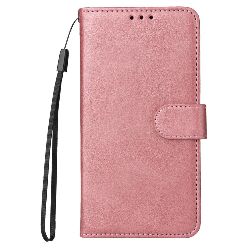 EIDERWOOD Honor Magic7 Lite Kunstskinn Flip Deksel m. Stropp - Rosa