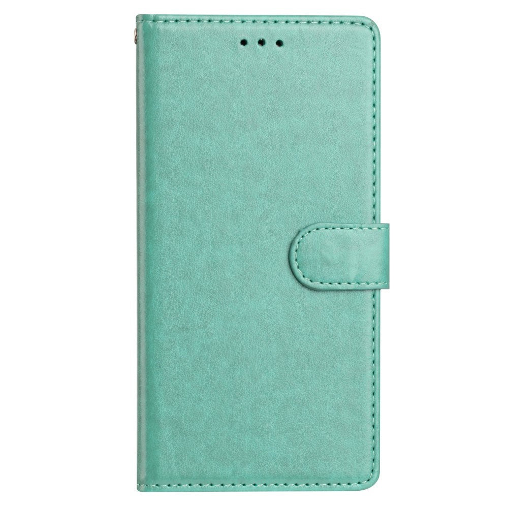 EIDERWOOD Samsung Galaxy A56 (5G) Kunstskinn Flip Deksel m. Strop - Grønn