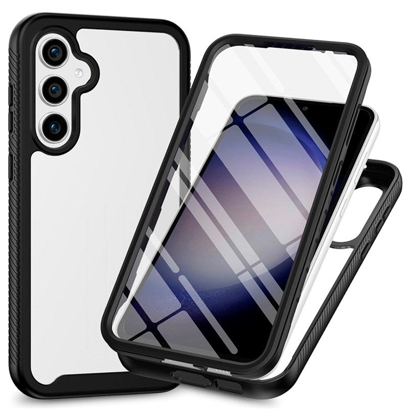 EIDERWOOD Samsung Galaxy A36 (5G) / A56 (5G) Hybrid Plast Deksel m. Skjermbeskyttelsesfilm - Gjennomsiktig