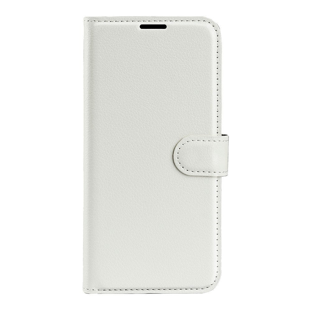 EIDERWOOD iPhone 17e / 16e Kunstskinn Flip Deksel m. Kortholder & Ståfunksjon - Hvit