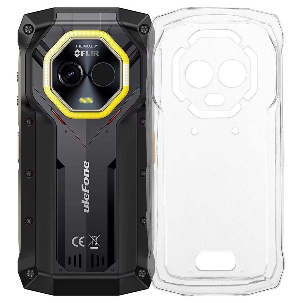 EIDERWOOD Ulefone Armor Mini 20T Pro Fleksibelt Plast Deksel - Gjennomsiktig