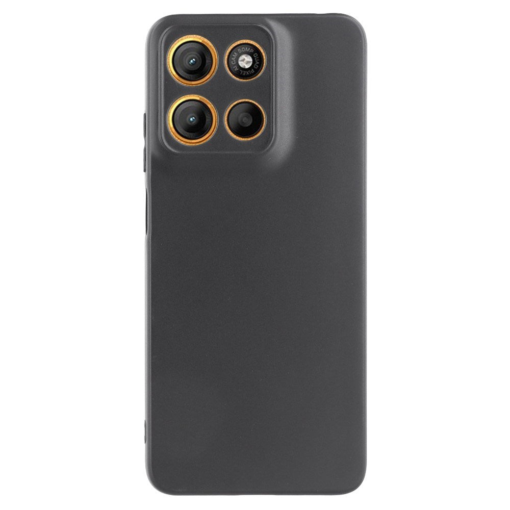 EIDERWOOD Motorola Moto G17 Power / G17 / G15 Power / G15 Fleksibelt Plast Bakside Deksel - Svart