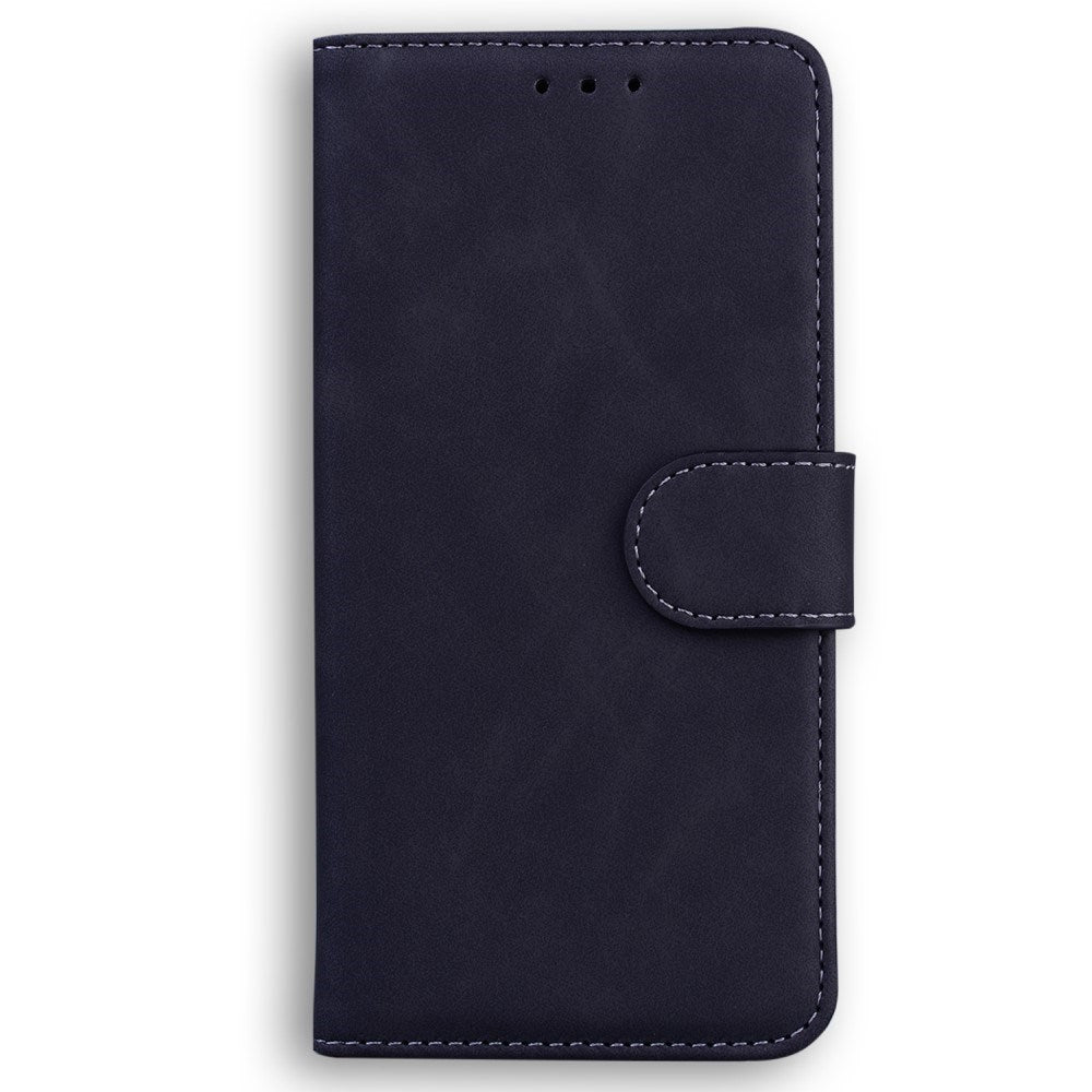 EIDERWOOD Motorola Moto G17 Power / G17 / G15 Kunstskinn Flip Deksel m. Kortholder & Ståfunksjon - Svart