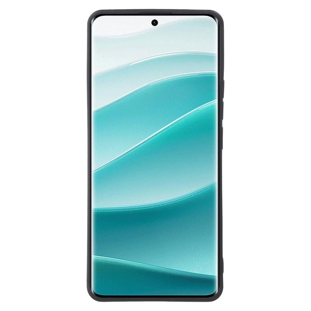 EIDERWOOD Xiaomi Redmi Note 14 Pro (5G) / Poco X7 Matt Fleksibelt Plast Deksel - Svart