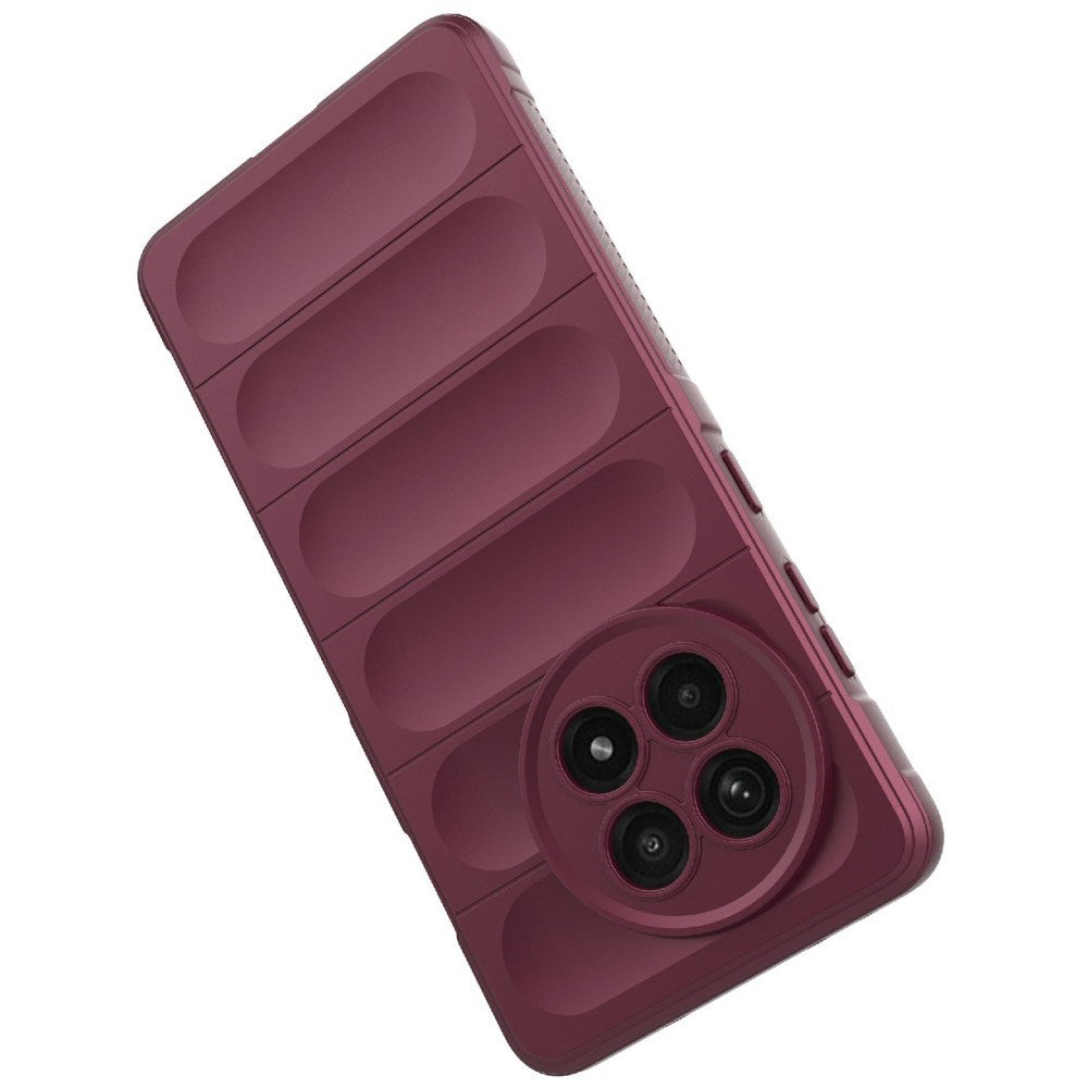 EIDERWOOD OnePlus 13R Fleksibelt Plastdeksel - Vinrød