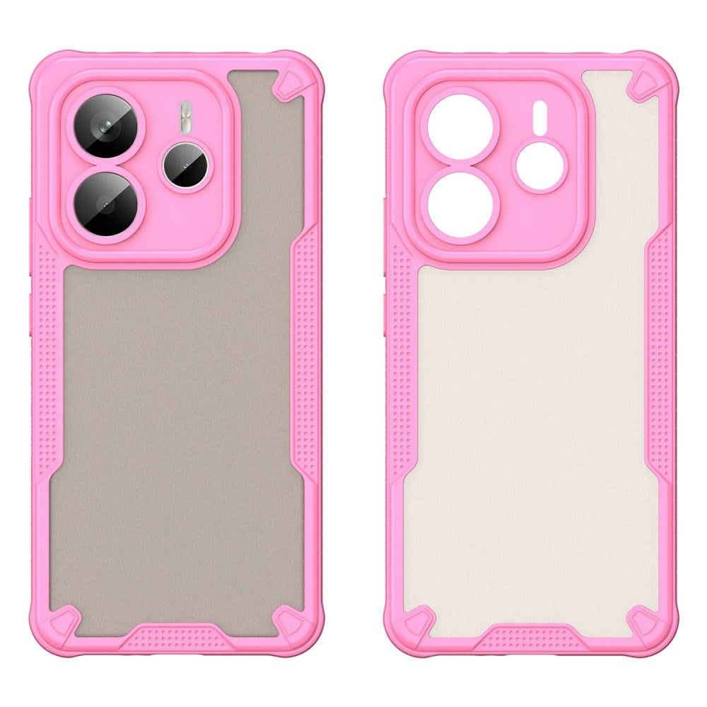 EIDERWOOD Xiaomi Redmi Note 14 (5G) Hybrid Plast Bak Deksel - Rosa