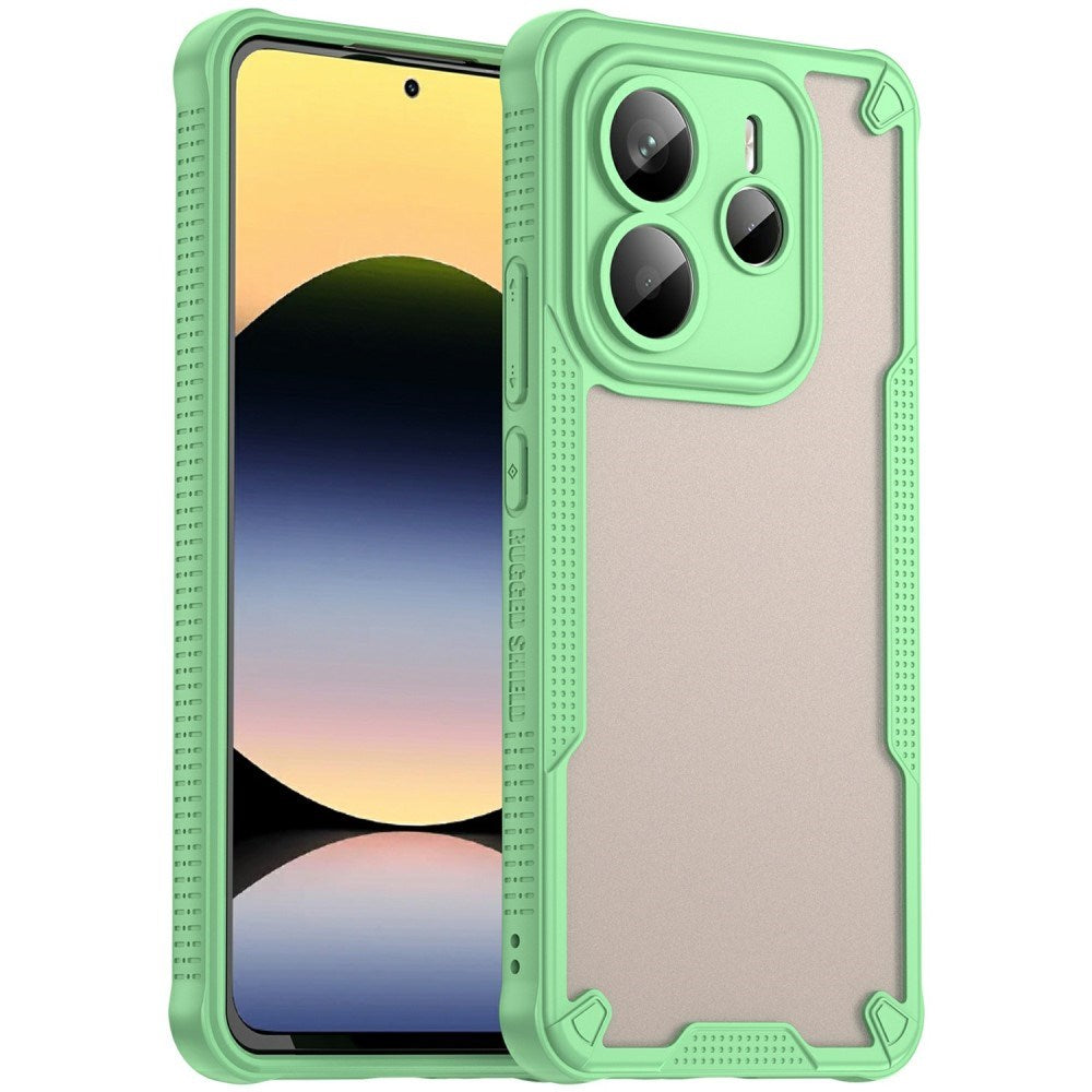 EIDERWOOD Xiaomi Redmi Note 14 (5G) Hybrid Plast Bak Deksel - Grønn