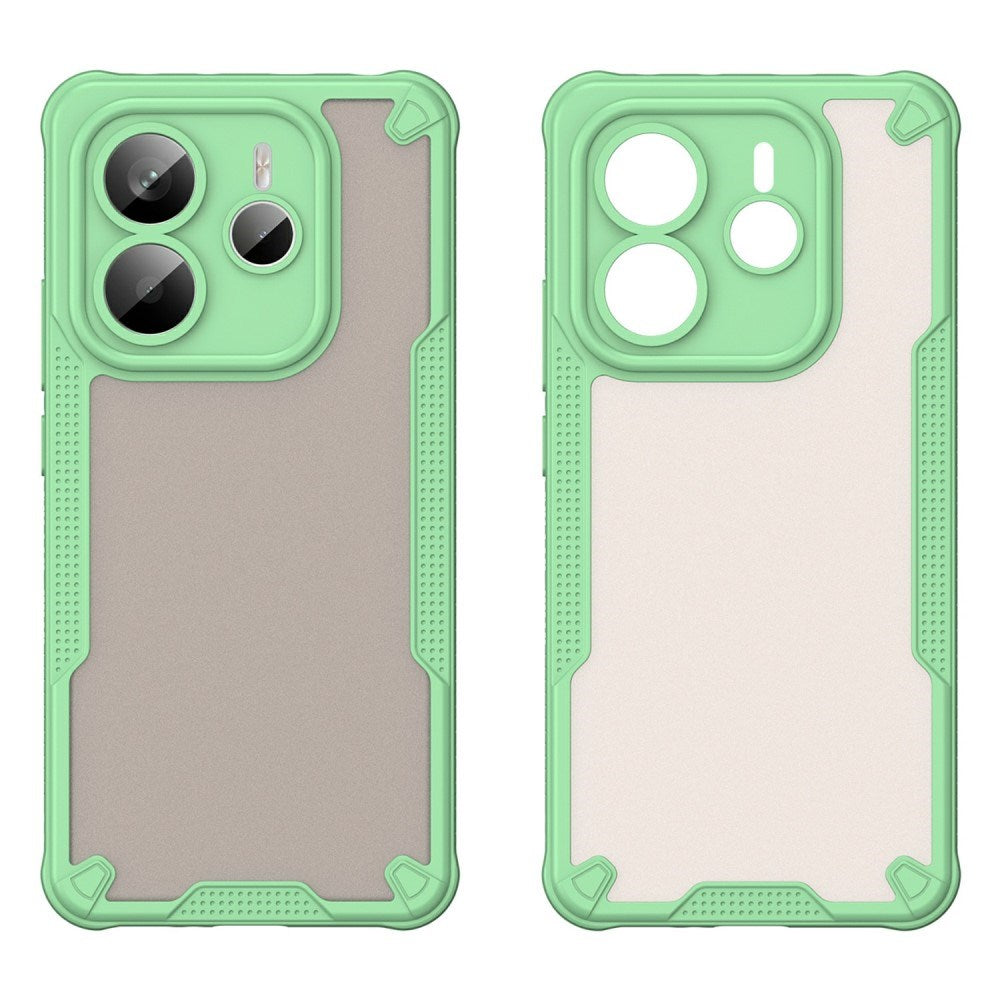 EIDERWOOD Xiaomi Redmi Note 14 (5G) Hybrid Plast Bak Deksel - Grønn