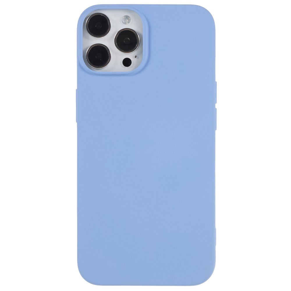 EIDERWOOD iPhone 14 Pro Max Fôret Fleksibelt Plast Deksel - Lyseblå