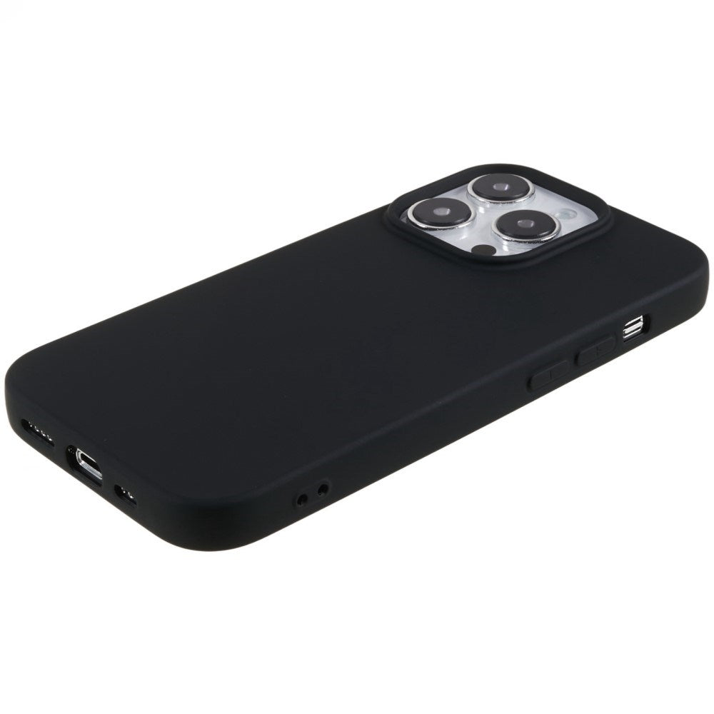EIDERWOOD iPhone 14 Pro Max Fôret Fleksibelt Plast Deksel - Svart