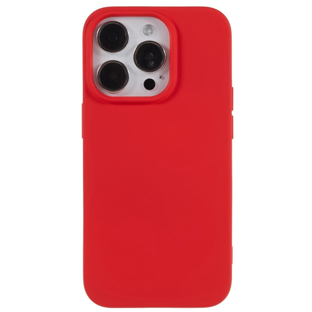 EIDERWOOD iPhone 14 Pro Max Fôret Fleksibelt Plast Deksel - Rød