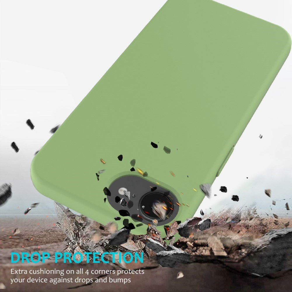 EIDERWOOD iPhone 17e / 16e Fôret Silikon Deksel - Grønn