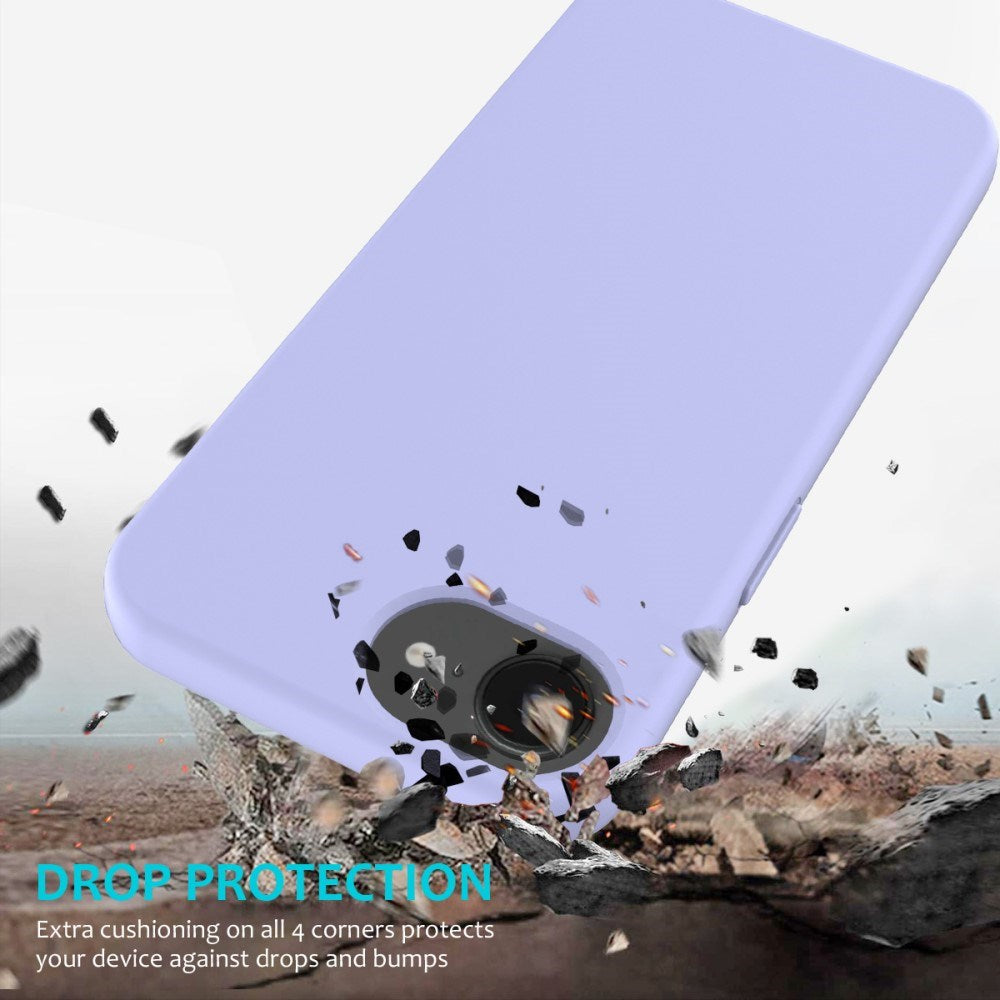 EIDERWOOD iPhone 17e / 16e Fôret Silikon Deksel - Lavendel