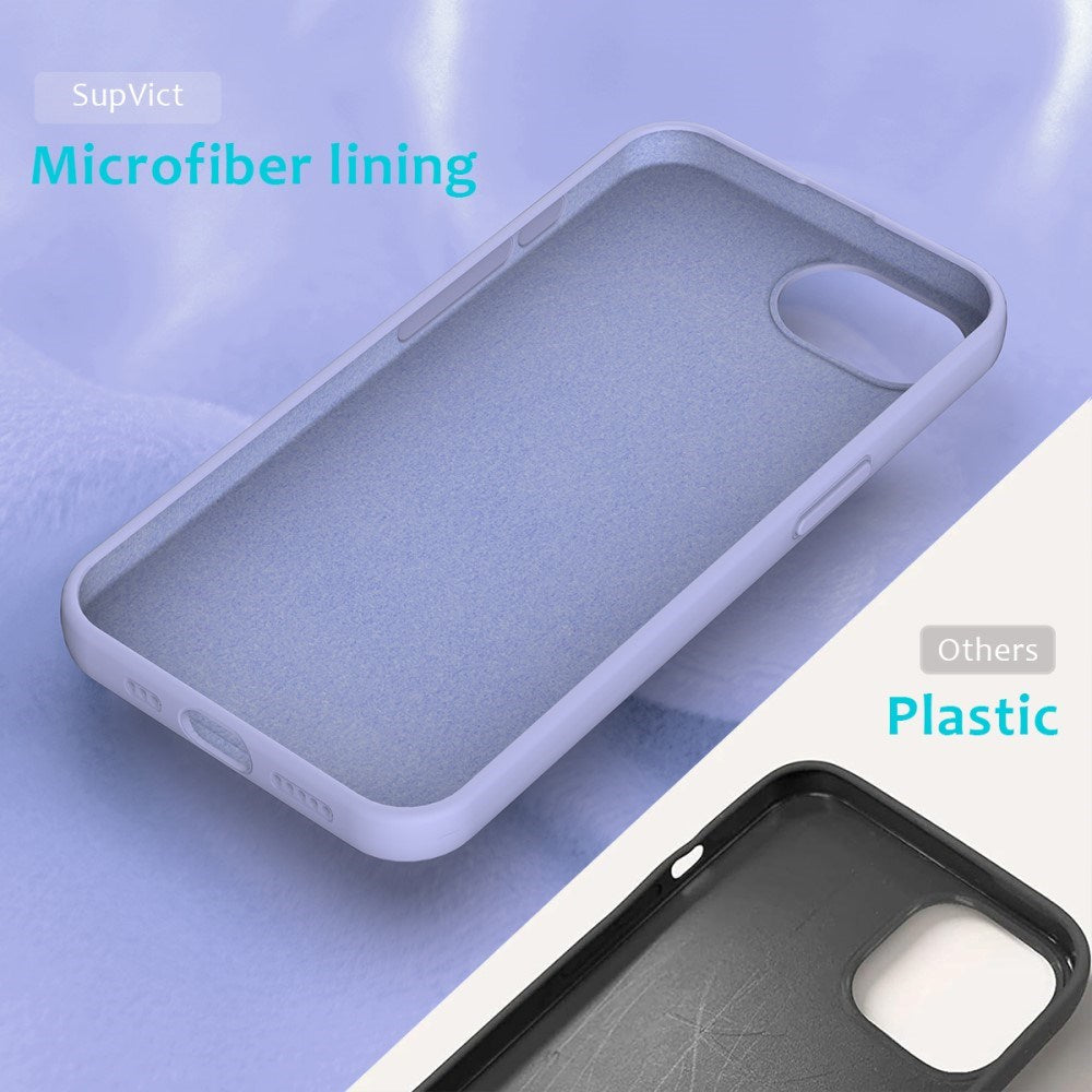 EIDERWOOD iPhone 17e / 16e Fôret Silikon Deksel - Lavendel