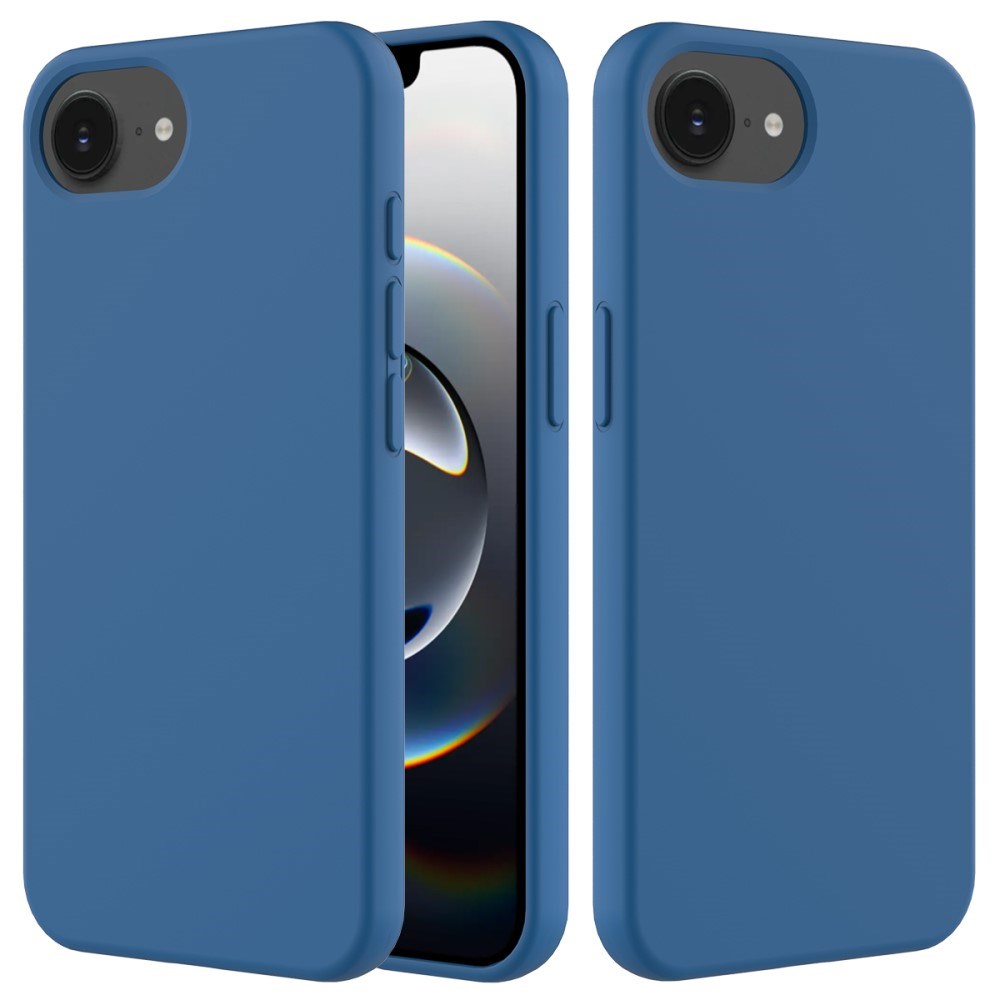 EIDERWOOD iPhone 17e / 16e Fôret Silikon Deksel - Blå
