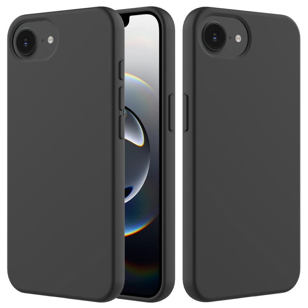 EIDERWOOD iPhone 17e / 16e Fôret Silikon Deksel - Svart