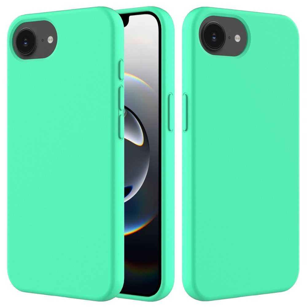 EIDERWOOD iPhone 17e / 16e Fôret Silikon Deksel - Neongrønn