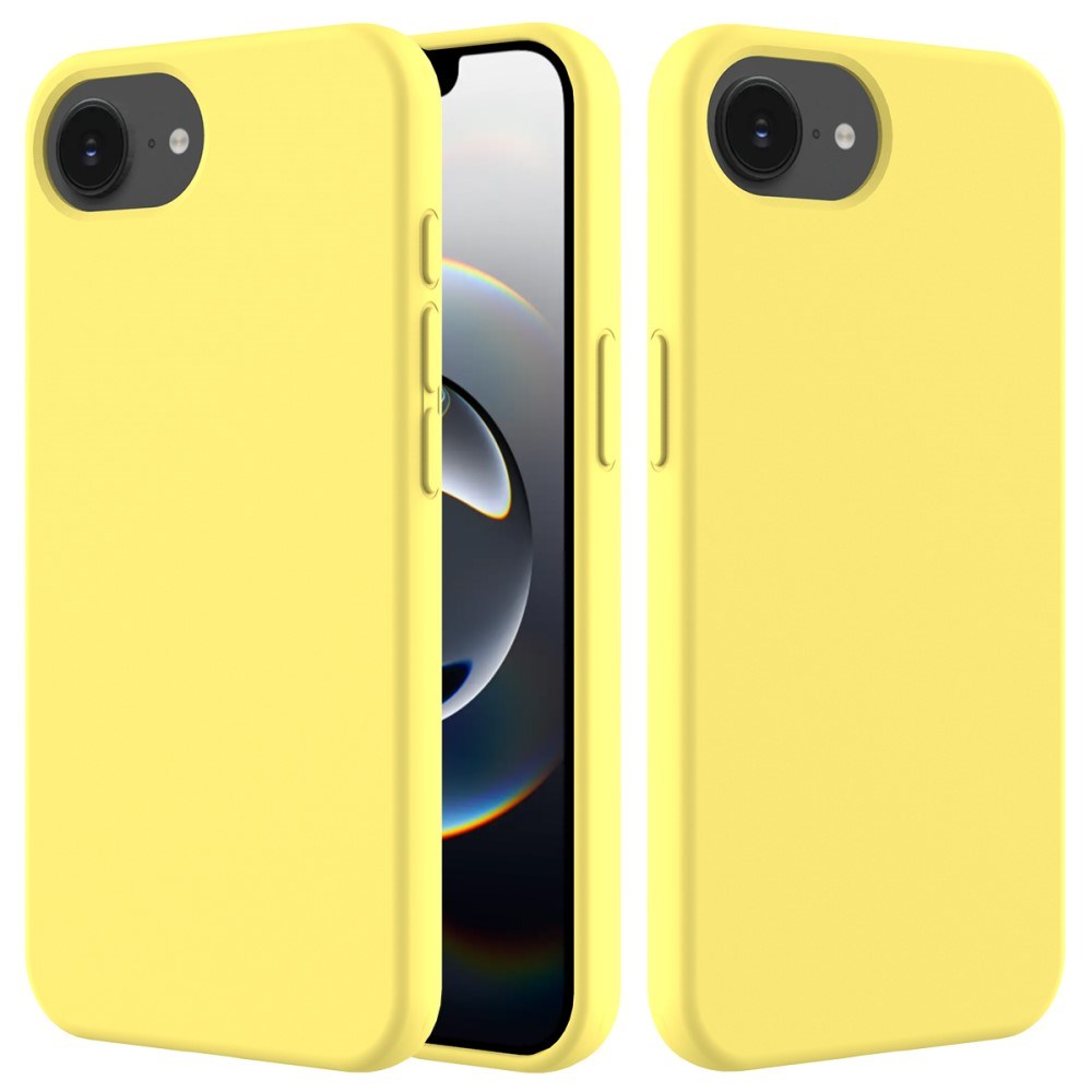 EIDERWOOD iPhone 17e / 16e Fôret Silikon Deksel - Gul