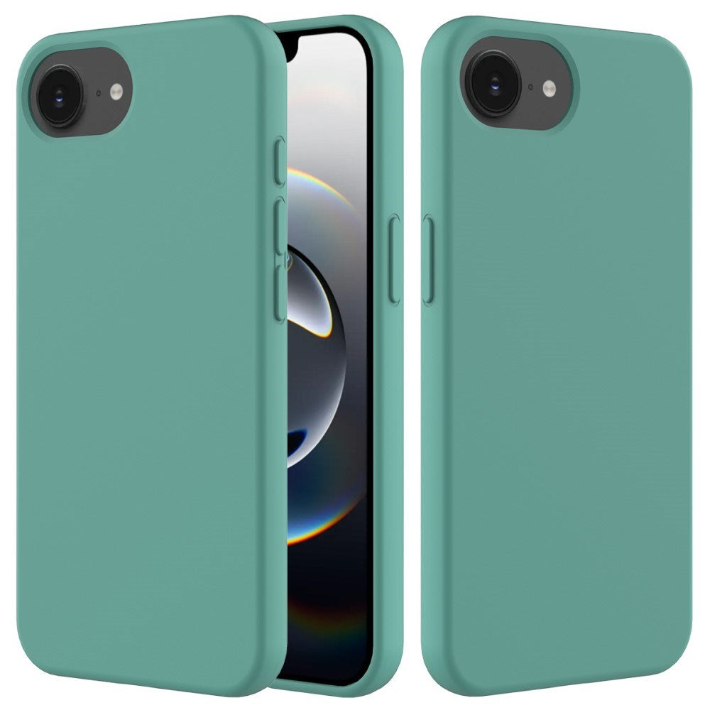 EIDERWOOD iPhone 17e / 16e Fôret Silikon Deksel - Mørk Grønn