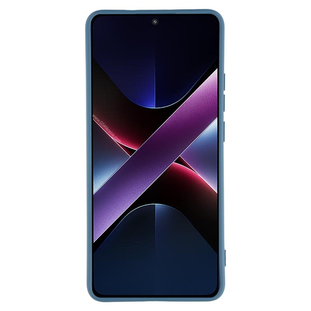 EIDERWOOD Xiaomi Poco X7 Pro Fôret Fleksibelt Plast Deksel - Blå