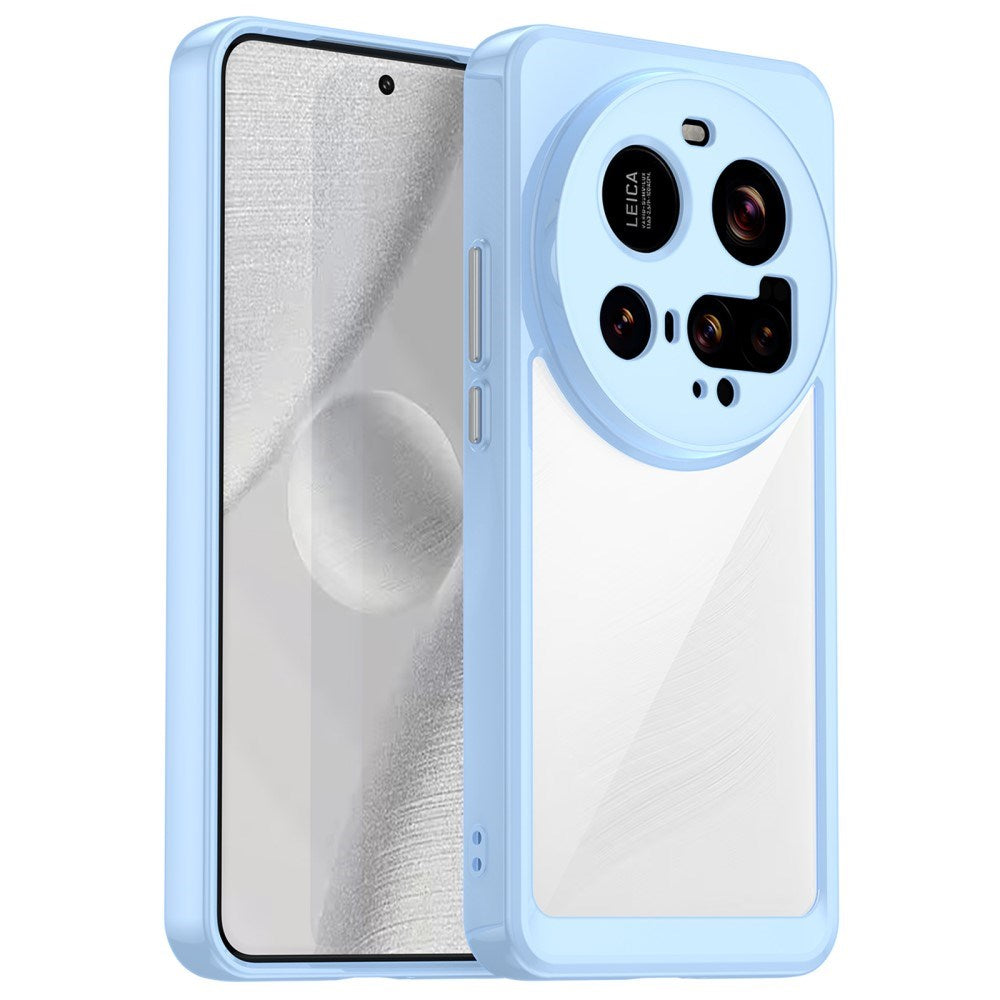EIDERWOOD Xiaomi 15 Ultra Hybrid Plast Deksel - Gjennomsiktig / Blå