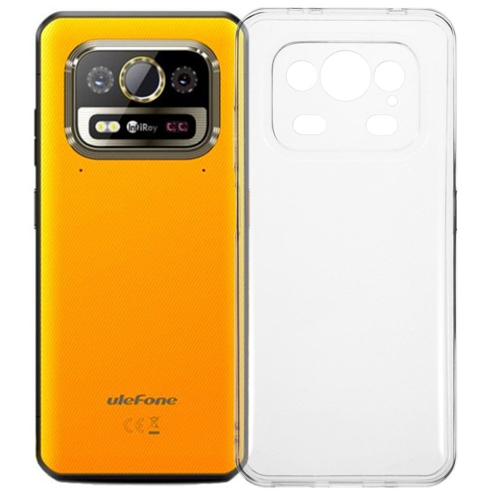 EIDERWOOD Ulefone Armor 25T Pro Fleksibelt Plast Deksel - Gjennomsiktig